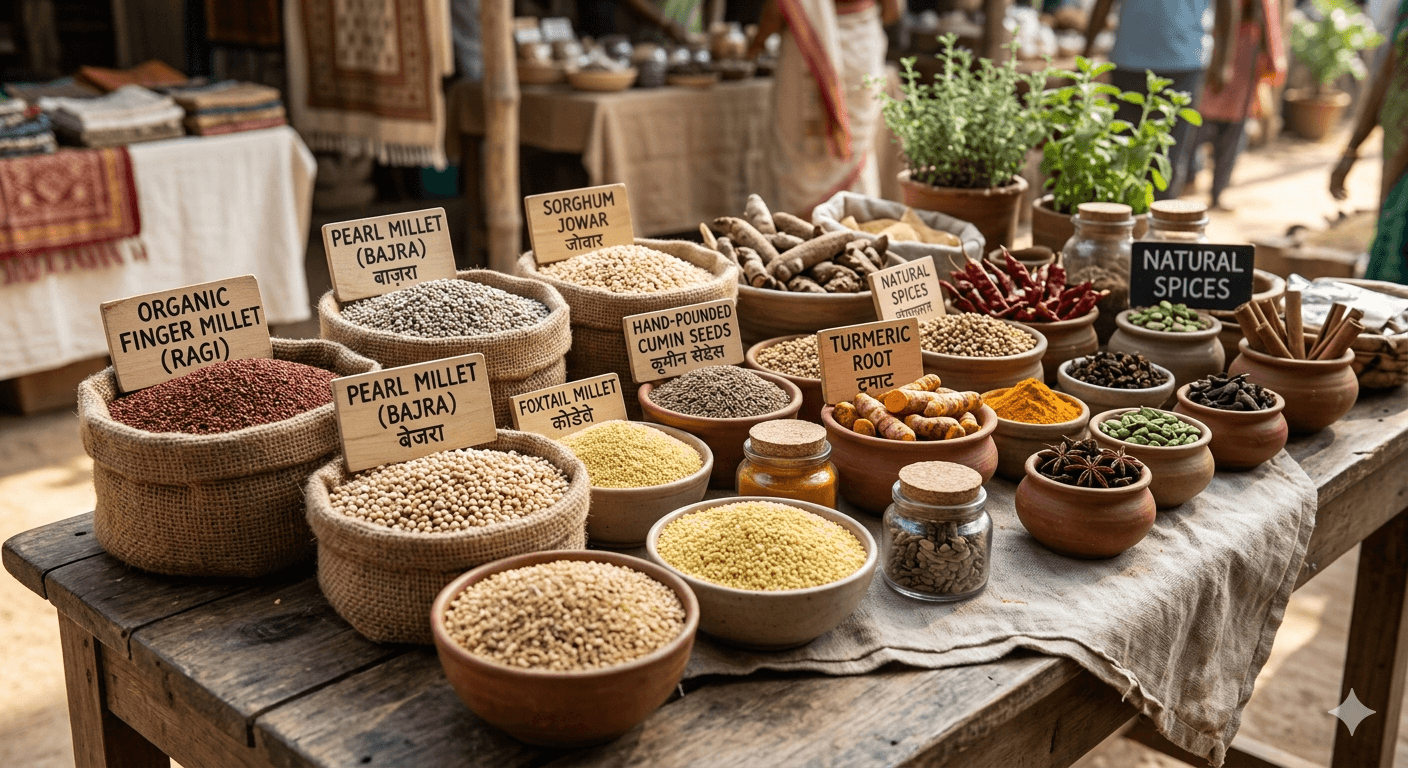 Craft detail from heritage artwork